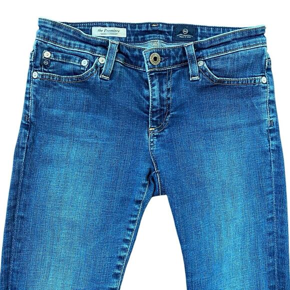 AG Adriano Goldschmied The Premiere Skinny Straight Jeans Size 25R - Picture 5 of 12